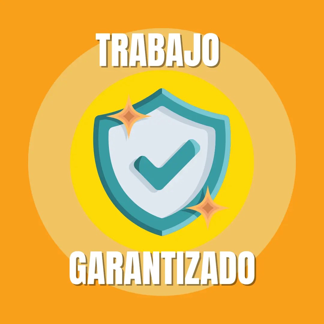 TRABAJO GARANTIZADO EN TODOS LOS SERVICIOS EN SANTIAGO