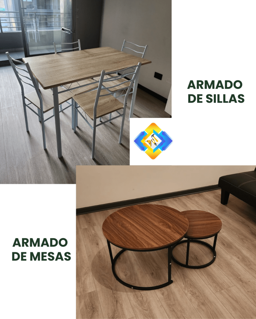 ARMADO
 DE SILLAS Y MUEBLES 