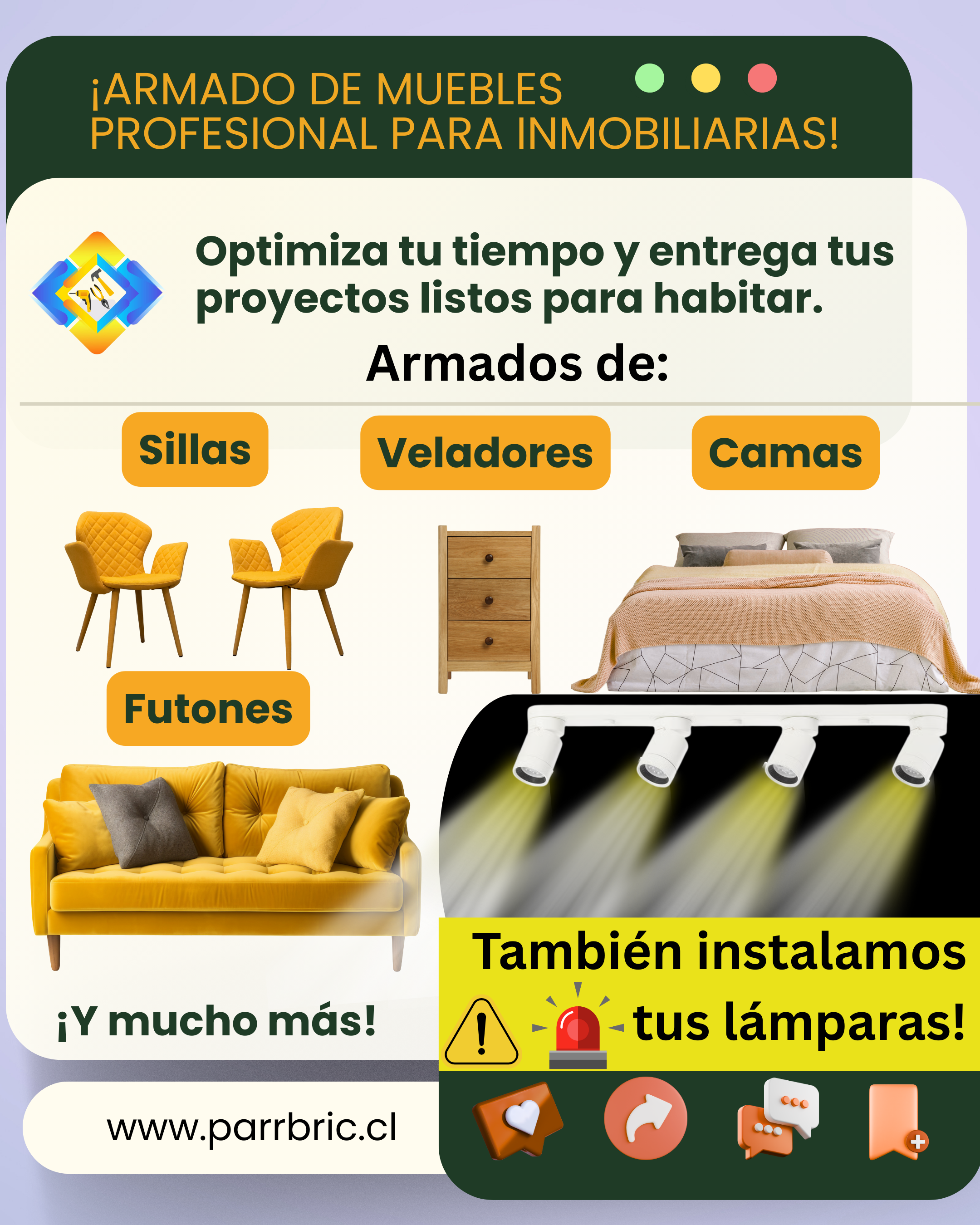 Armado profesional de muebles para inmobiliarias: la solución práctica de&nbsp;Parrbric