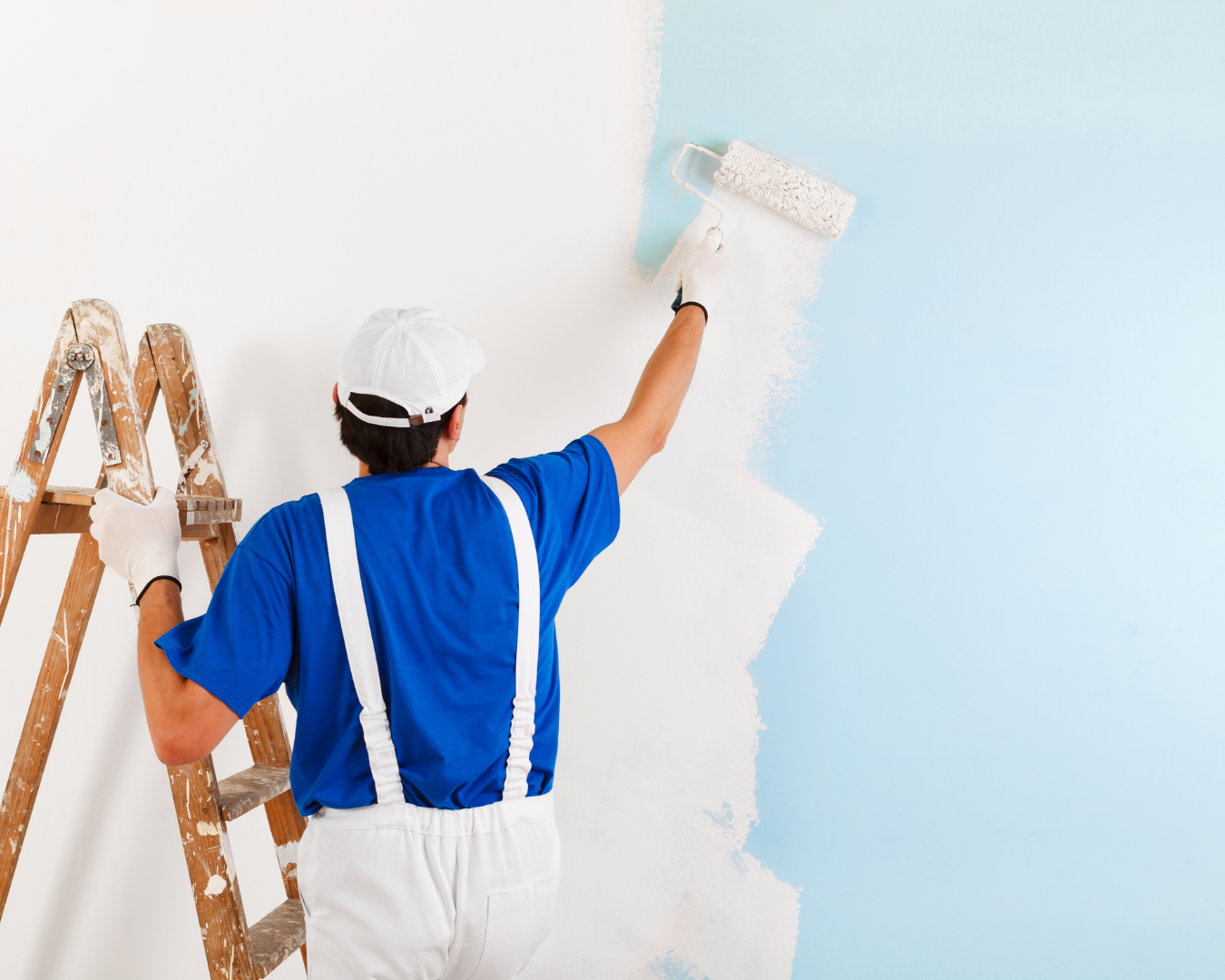 Trabajo de pintura y renovación de propiedad en Santiago